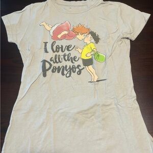 Her Universe Cream Ponyo Graphic Tee